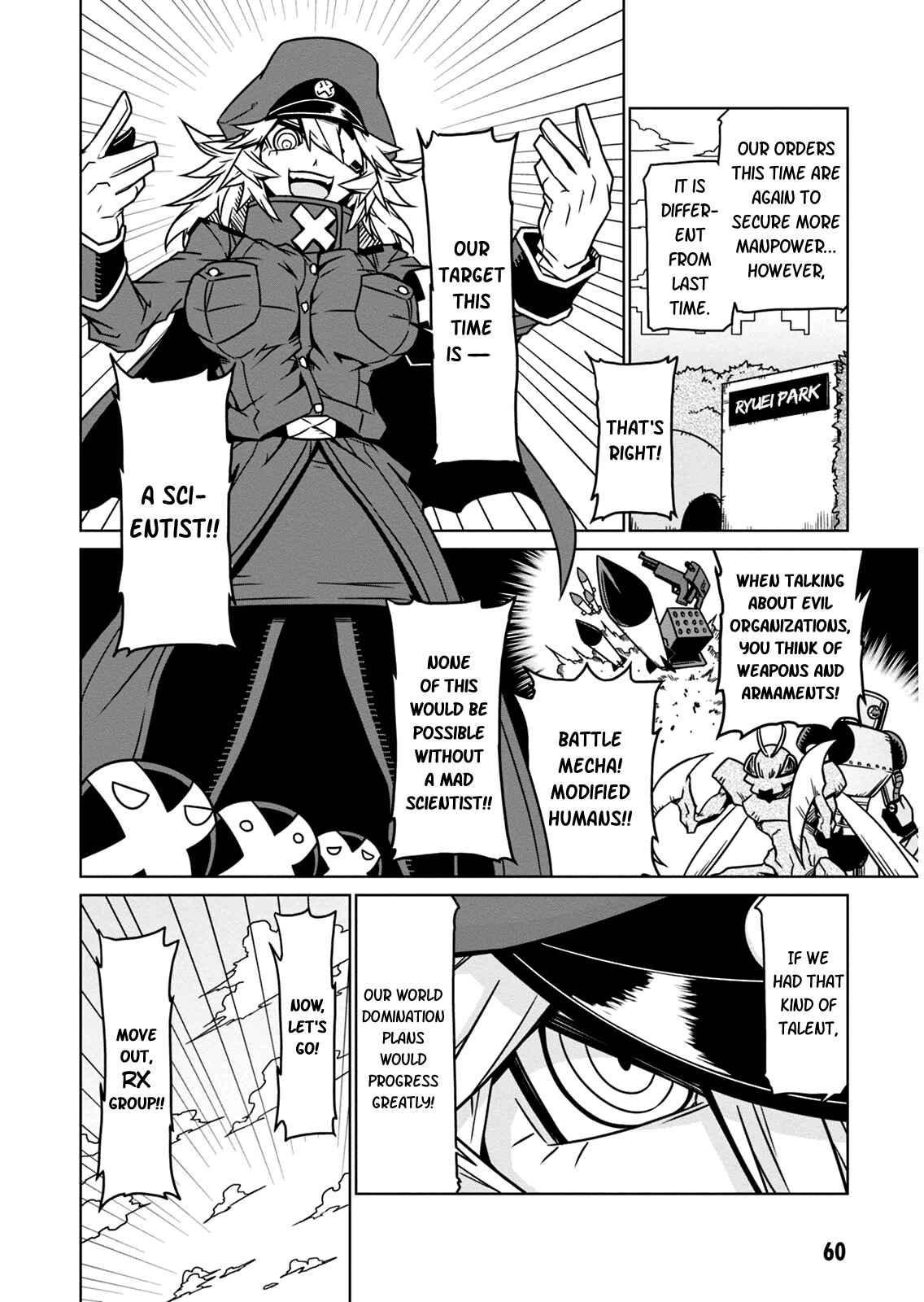 Page 2 Chapter 7 Zannen Jokanbu Black General-san
