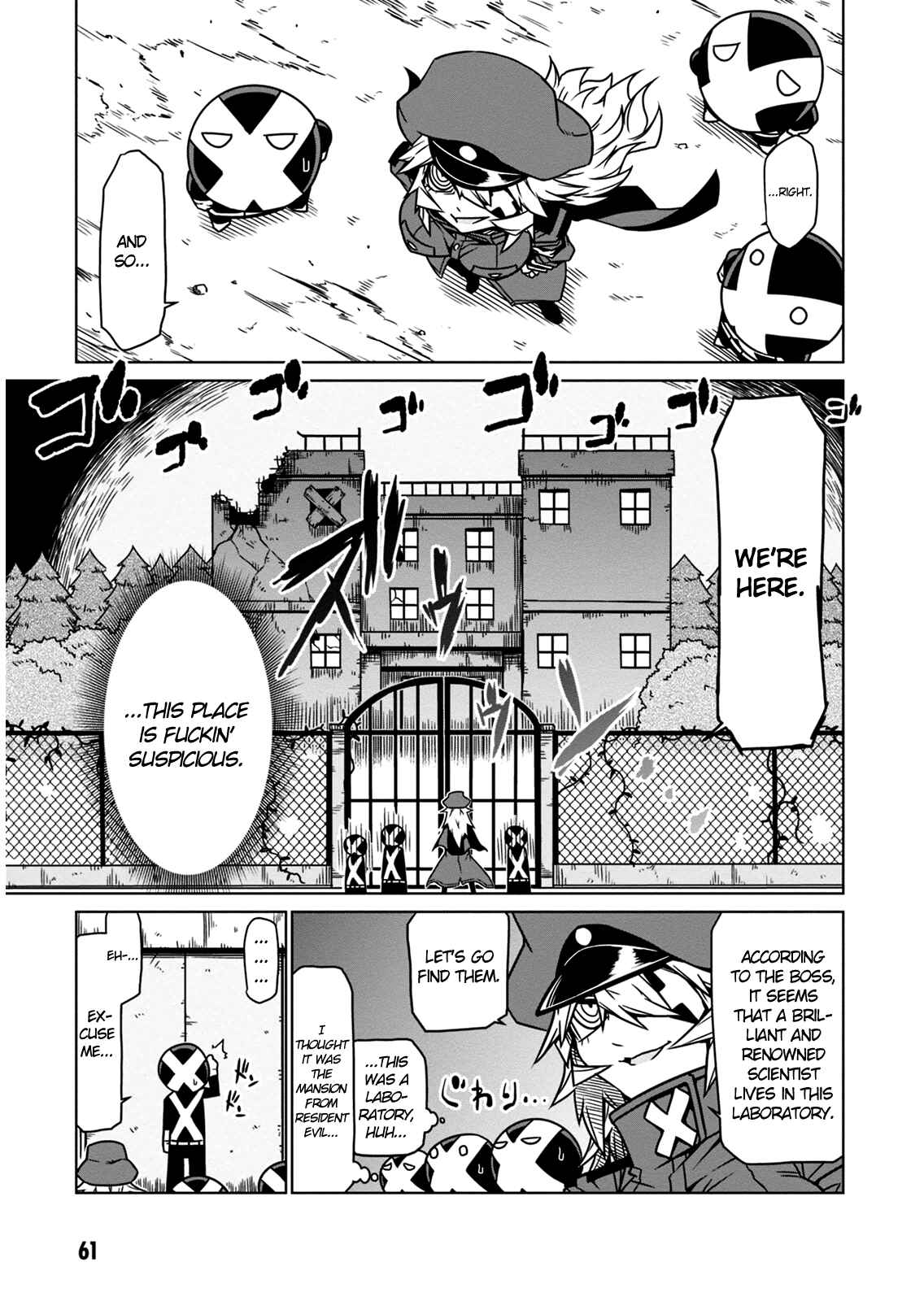 Page 3 Chapter 7 Zannen Jokanbu Black General-san
