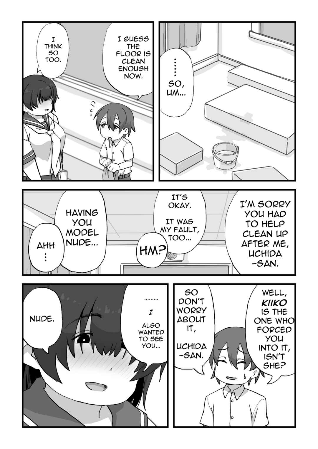Page 18 Chapter 1 Im the Manga Clubs Naked Model