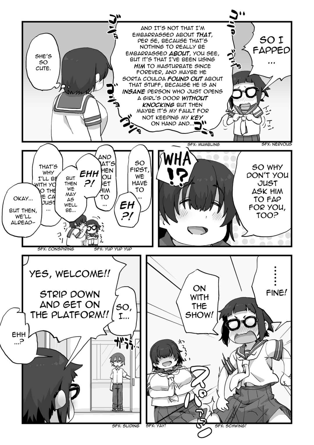 Page 34 Chapter 1 Im the Manga Clubs Naked Model