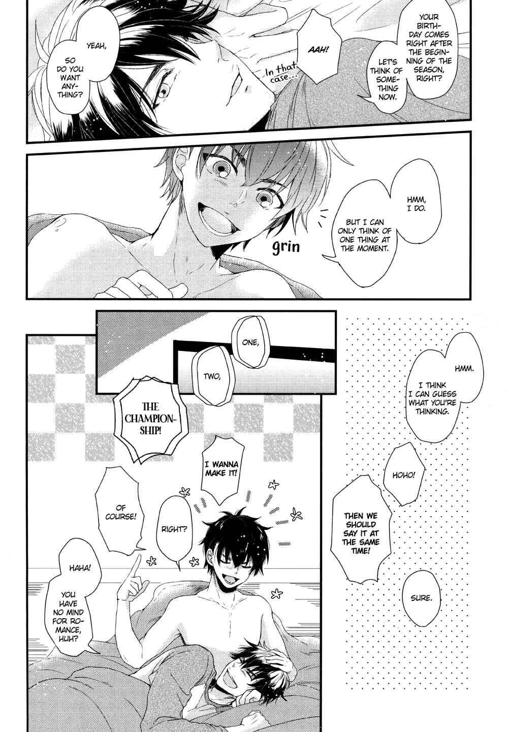 Page 18 Chapter Unknown_74bf Diamond no Ace - Declaration of Personal Affairs (Doujinshi)