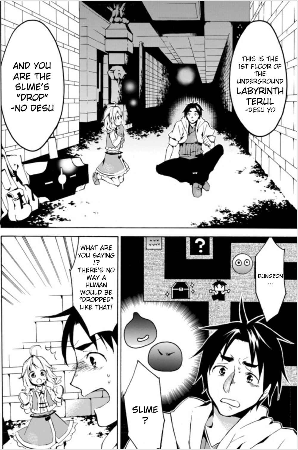 Page 10 Chapter 1.1 Level 1 Dakedo Unique Skill de Saikyou desu