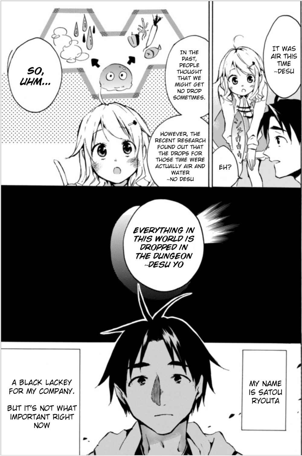 Page 23 Chapter 1.1 Level 1 Dakedo Unique Skill de Saikyou desu