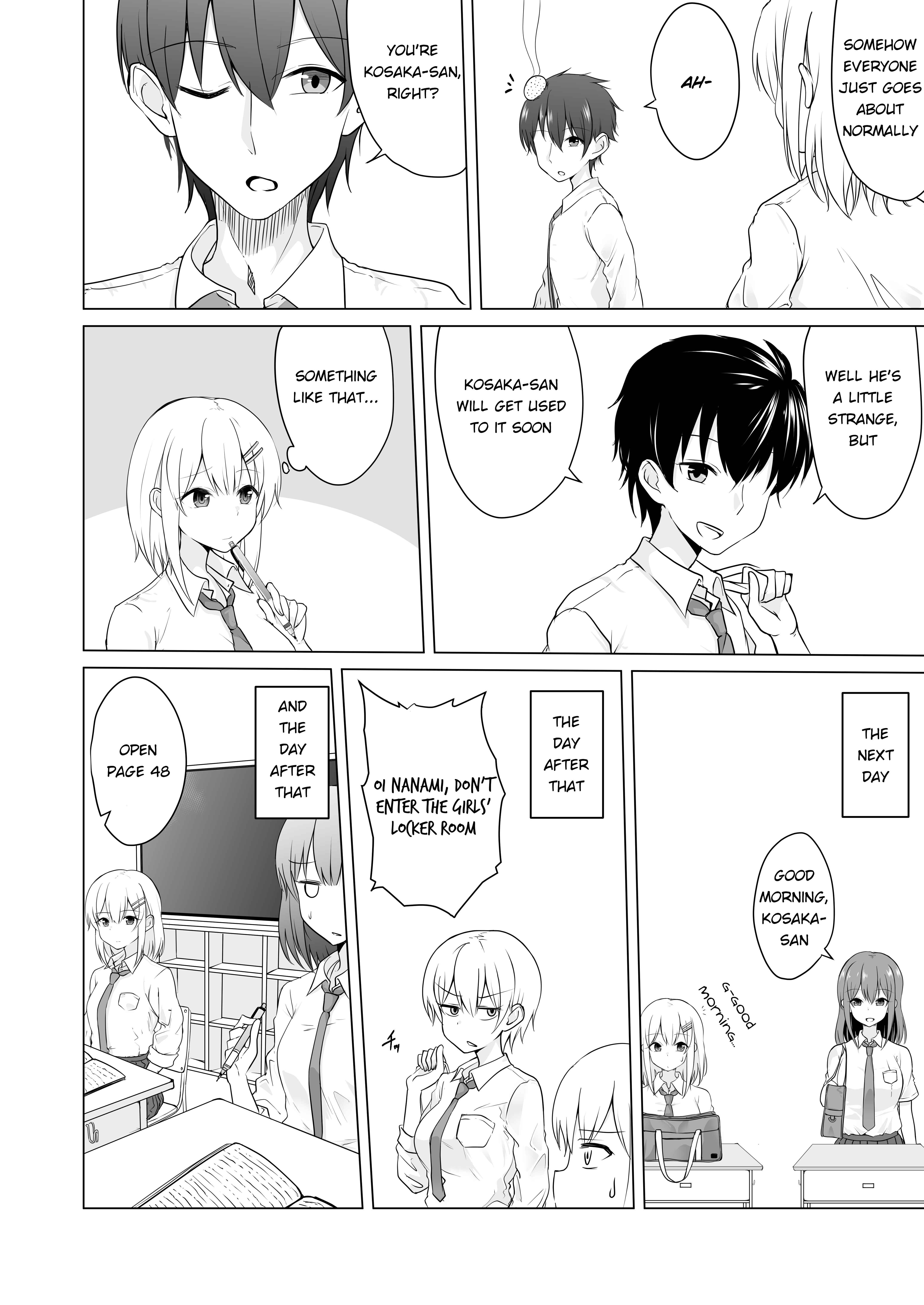 Page 3 Chapter 1 A Story About a Boy Who Randomly Become a Girl of Various Type When He Wakes Up in The Morning