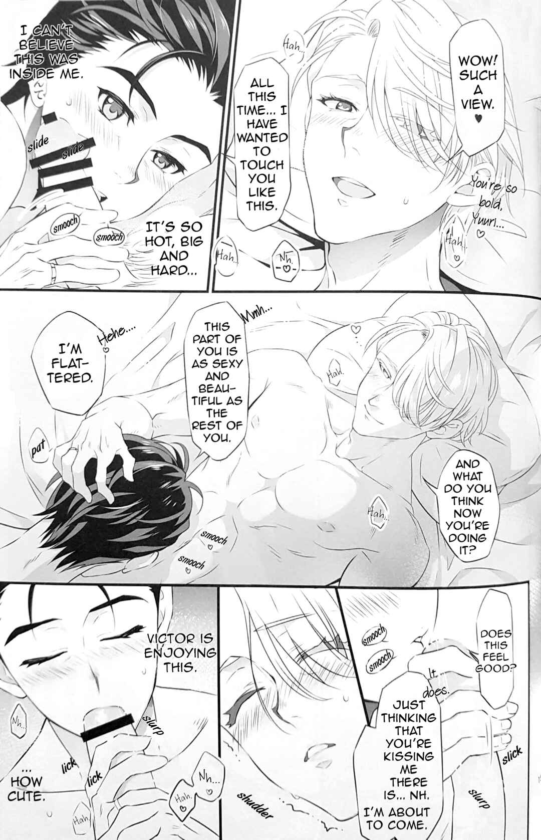 Page 14 Chapter Unknown_63fe Yuri!!! on Ice - Honey From Your Fingertips (Doujinshi)