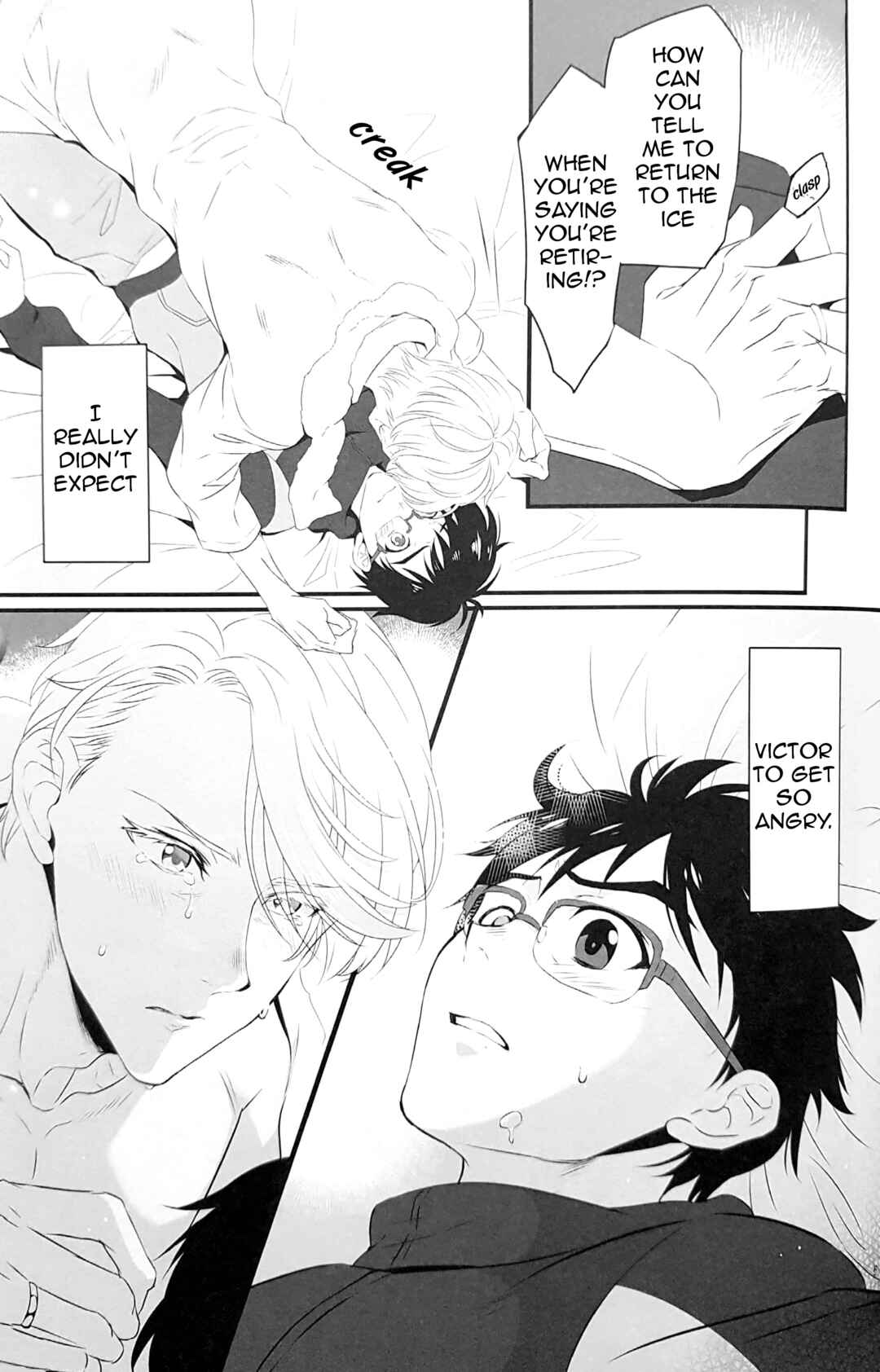 Page 4 Chapter Unknown_63fe Yuri!!! on Ice - Honey From Your Fingertips (Doujinshi)