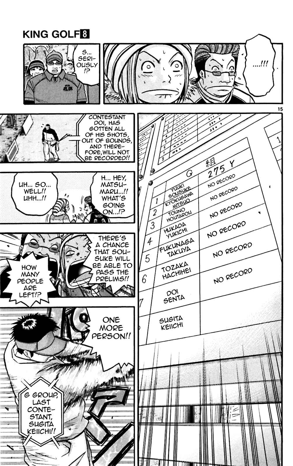 Page 15 Chapter 70 King Golf