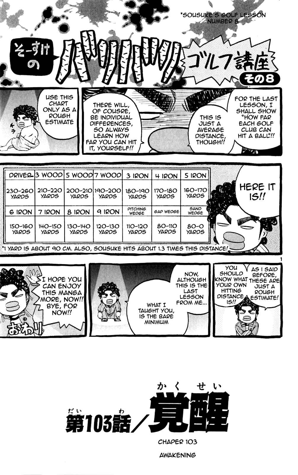 Page 1 Chapter 103 King Golf