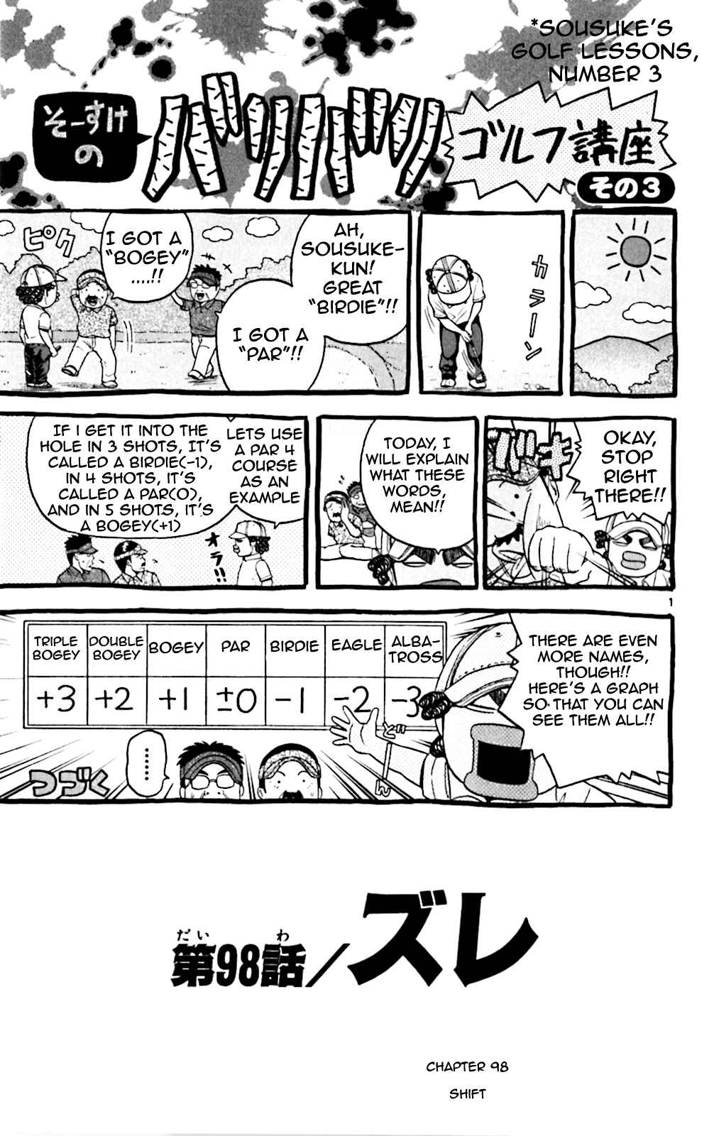 Page 1 Chapter 98 King Golf