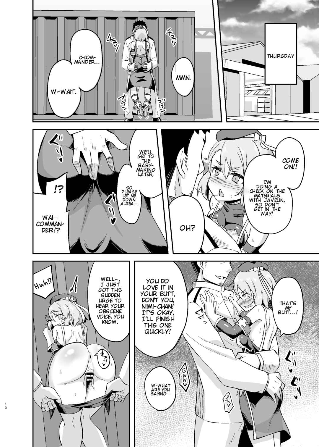 Page 10 Chapter Unknown_2840 Azur Lane - Niimi-chan Kozukuri Kyouka Shuukan!! (Doujinshi)