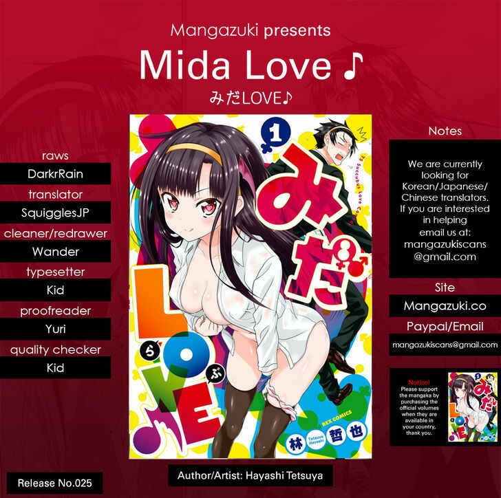 Page 1 Chapter 7 Mida Love ♪