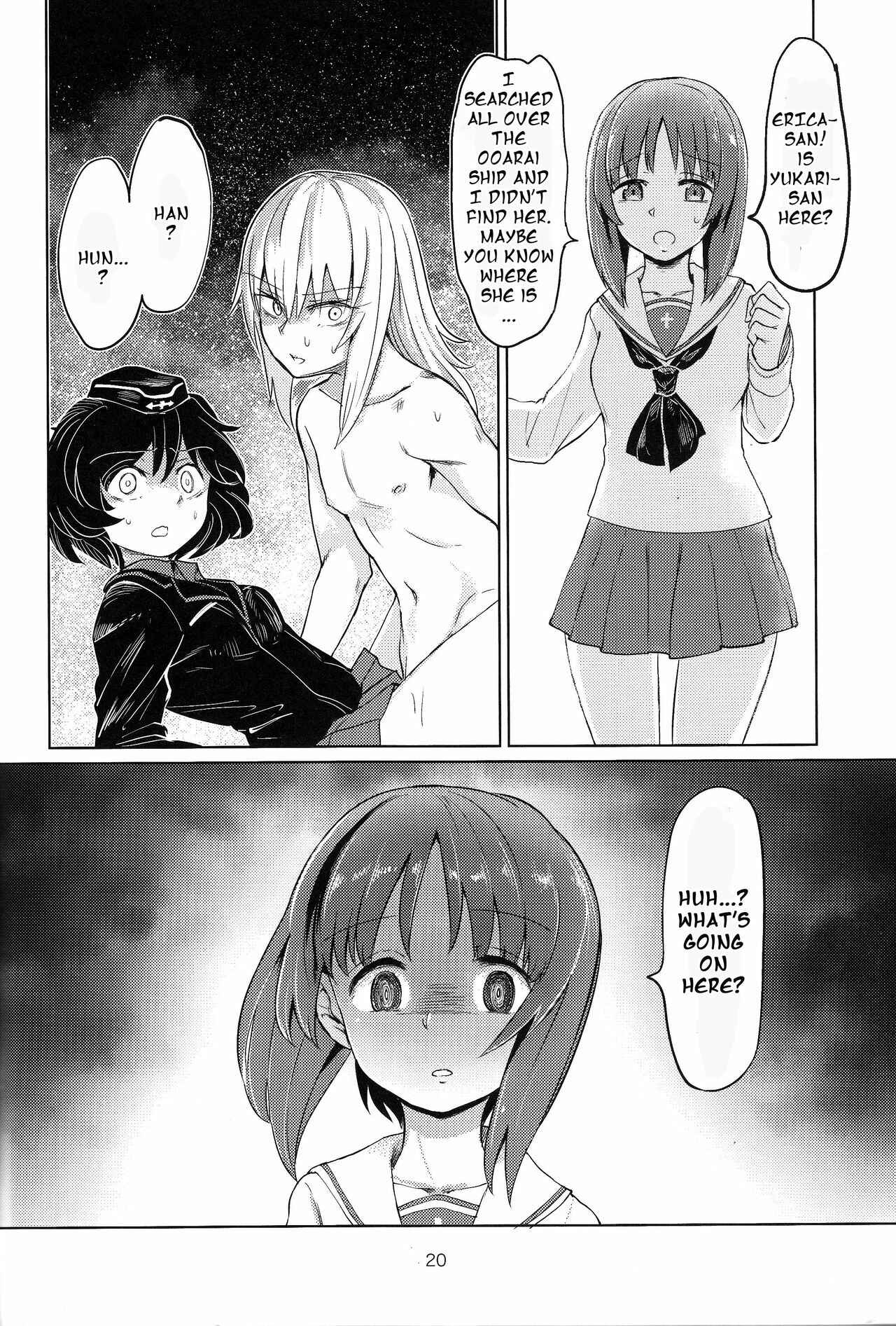 Page 19 Chapter Unknown_de5e Girls und Panzer - Itsumi-kun and Akiyama-san (Doujinshi)