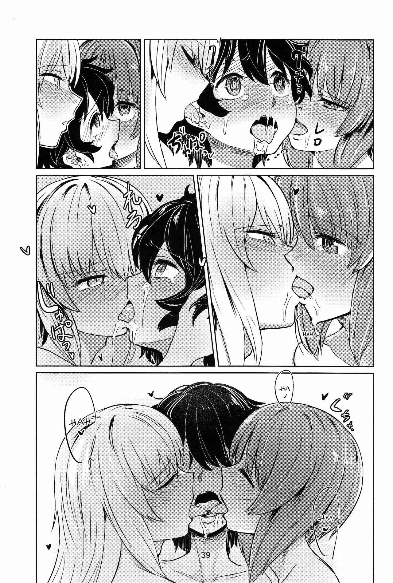 Page 38 Chapter Unknown_de5e Girls und Panzer - Itsumi-kun and Akiyama-san (Doujinshi)