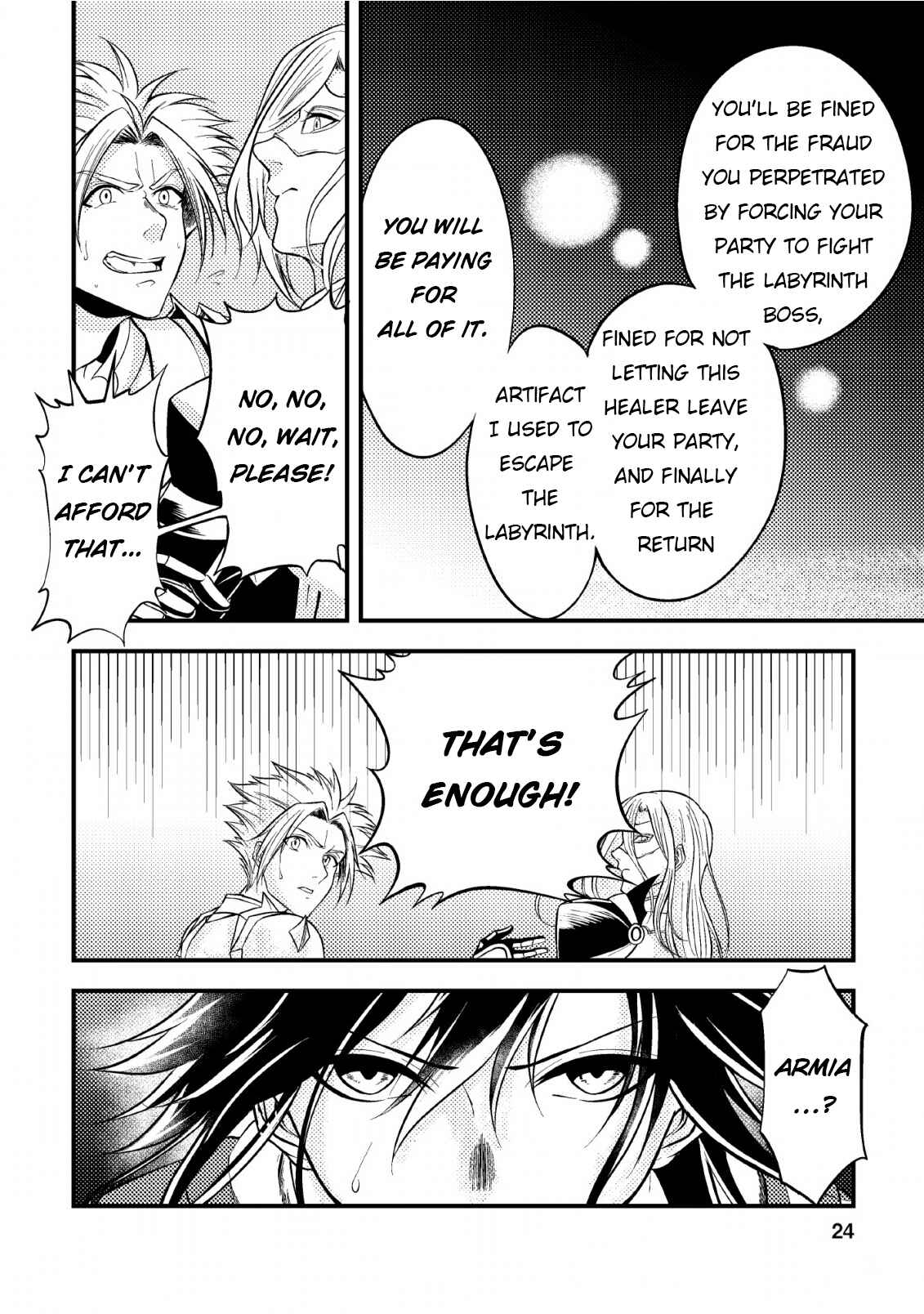 Page 24 Chapter 6 Party kara Tsuihou Sareta Sono Chiyushi, Jitsu wa Saikyou Nitsuki