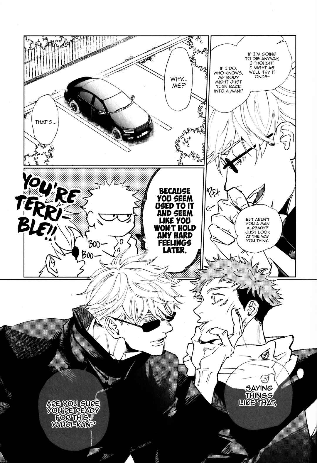 Page 24 Chapter Unknown_8cc6 Jujutsu Kaisen - You wa Tameshi ni Ecchi Shita. (Doujinshi)