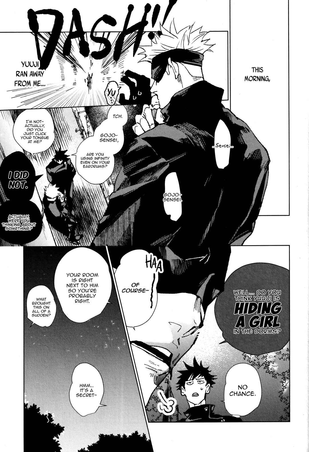 Page 6 Chapter Unknown_8cc6 Jujutsu Kaisen - You wa Tameshi ni Ecchi Shita. (Doujinshi)