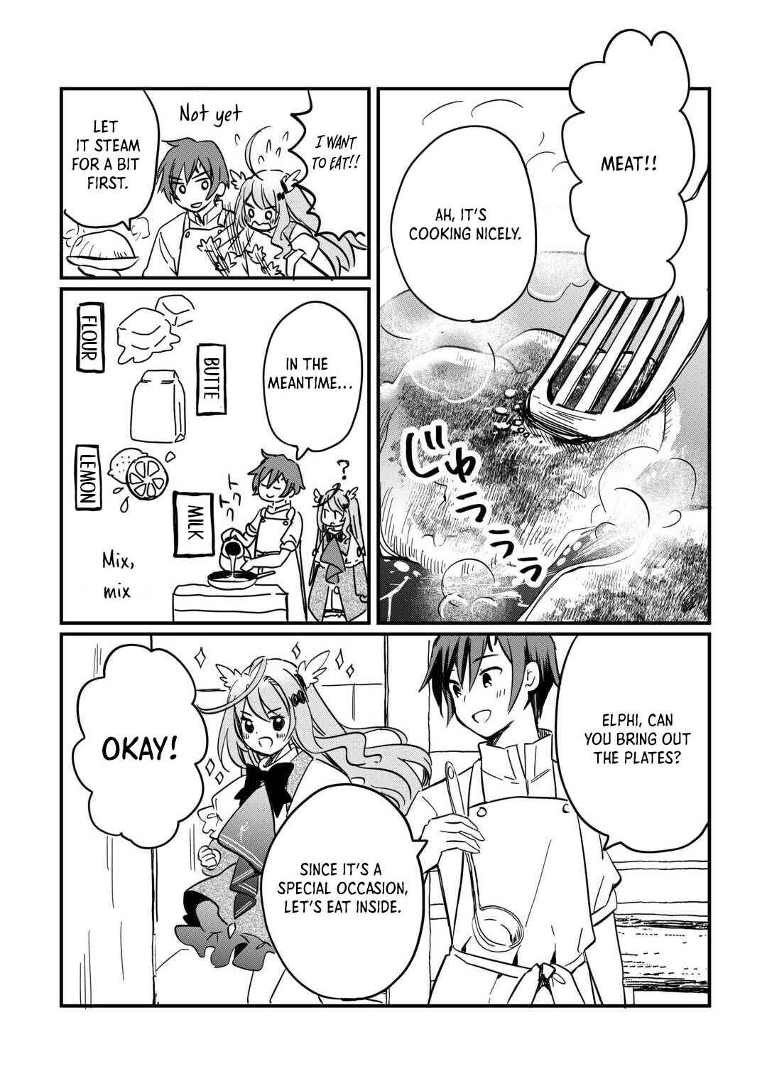 Page 12 Chapter 4 Tokage (Hontou wa Shinryuu) wo Shoukan Shita Seijuu Tsukai, Ryuu no Senaka de Kaitaku Life