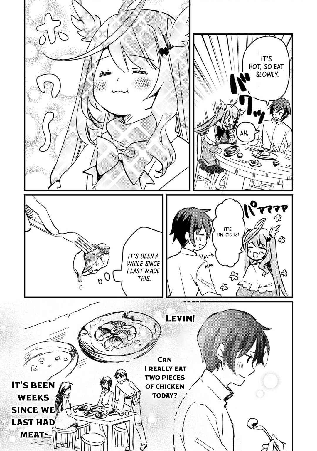 Page 14 Chapter 4 Tokage (Hontou wa Shinryuu) wo Shoukan Shita Seijuu Tsukai, Ryuu no Senaka de Kaitaku Life