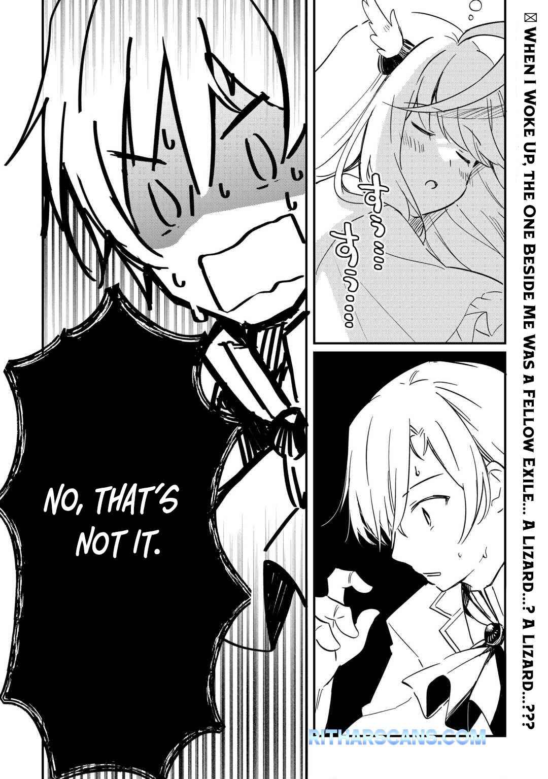 Page 1 Chapter 1.2 Tokage (Hontou wa Shinryuu) wo Shoukan Shita Seijuu Tsukai, Ryuu no Senaka de Kaitaku Life