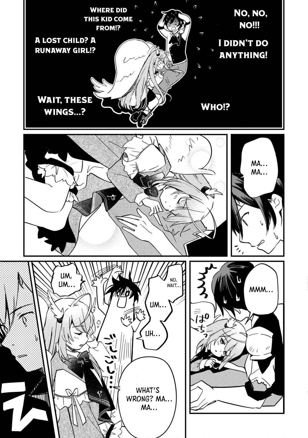 Page 2 Chapter 1.2 Tokage (Hontou wa Shinryuu) wo Shoukan Shita Seijuu Tsukai, Ryuu no Senaka de Kaitaku Life