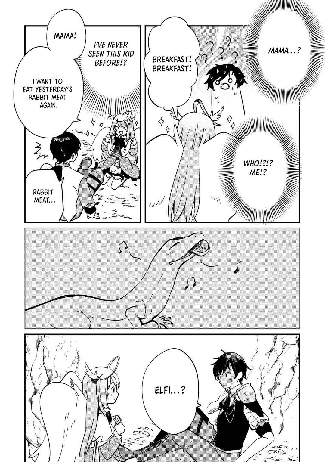 Page 4 Chapter 1.2 Tokage (Hontou wa Shinryuu) wo Shoukan Shita Seijuu Tsukai, Ryuu no Senaka de Kaitaku Life
