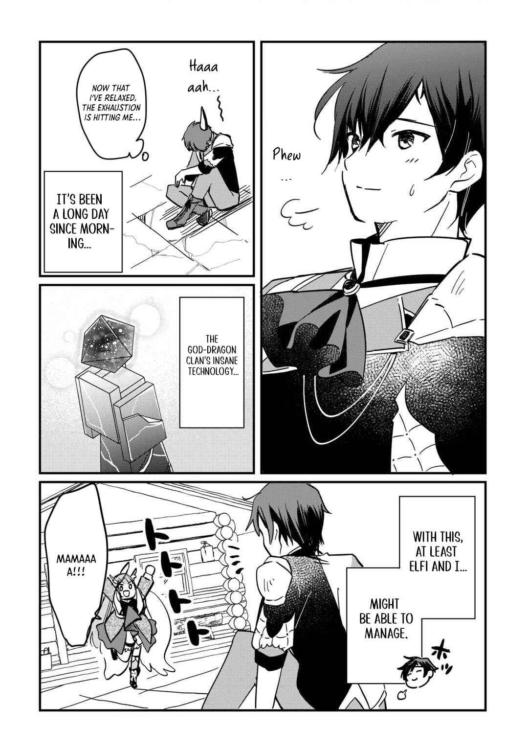 Page 18 Chapter 3 Tokage (Hontou wa Shinryuu) wo Shoukan Shita Seijuu Tsukai, Ryuu no Senaka de Kaitaku Life