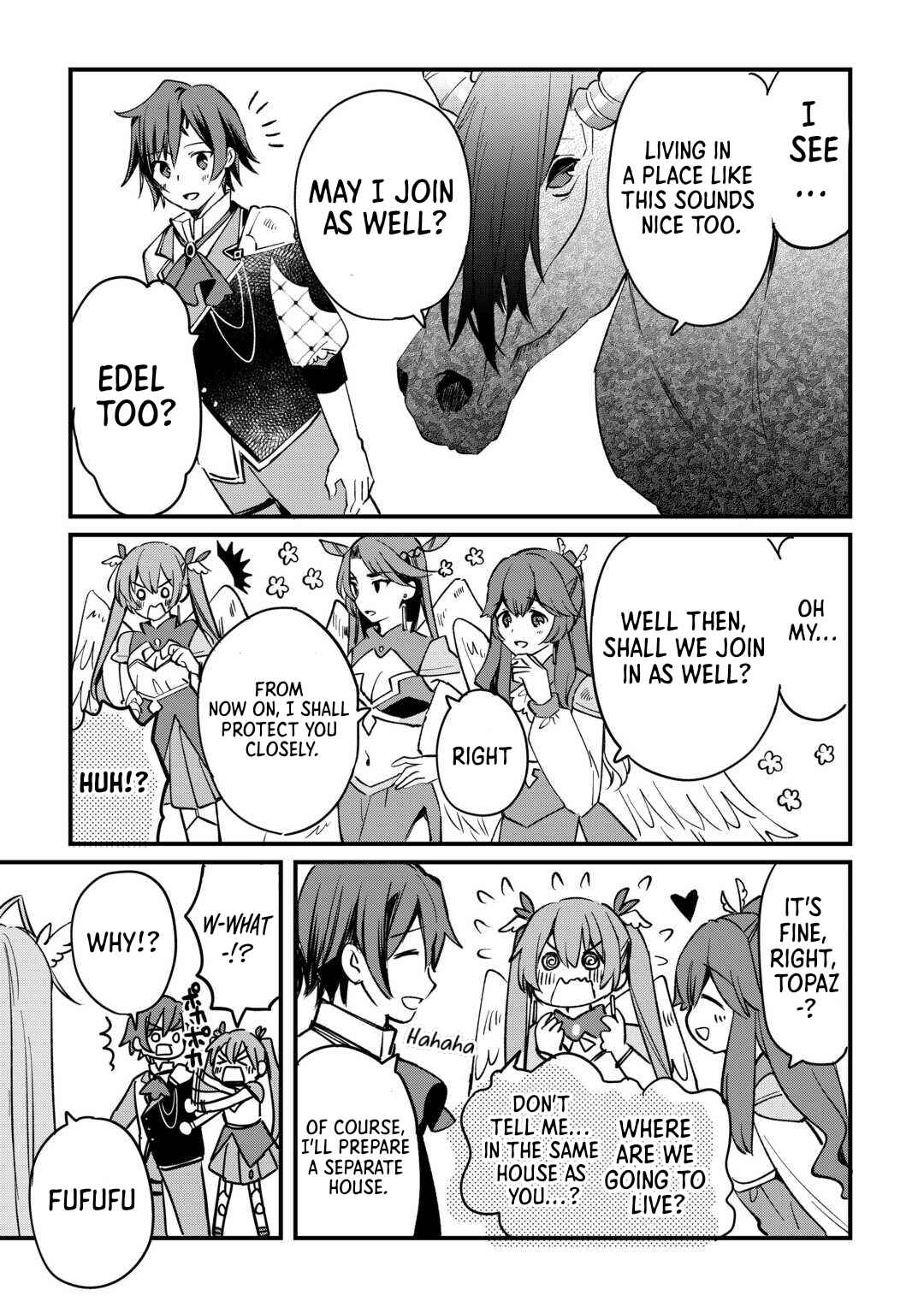 Page 14 Chapter 9 Tokage (Hontou wa Shinryuu) wo Shoukan Shita Seijuu Tsukai, Ryuu no Senaka de Kaitaku Life