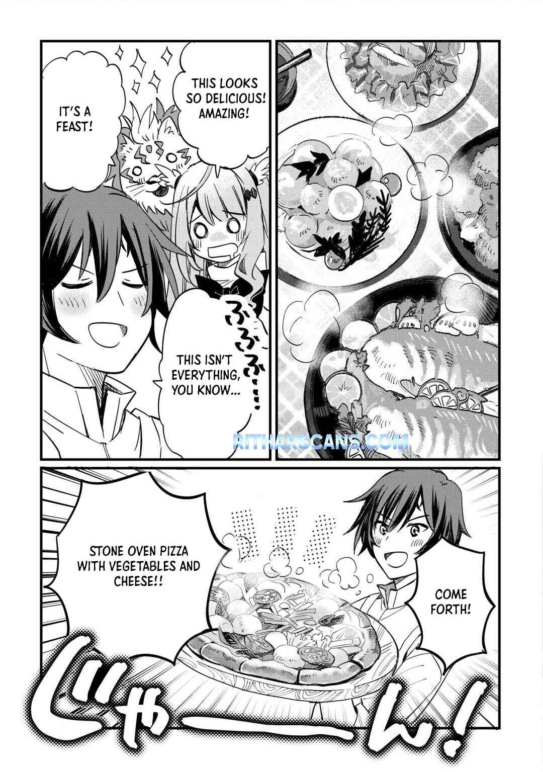 Page 13 Chapter 6 Tokage (Hontou wa Shinryuu) wo Shoukan Shita Seijuu Tsukai, Ryuu no Senaka de Kaitaku Life