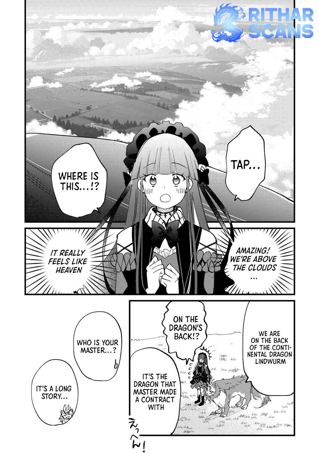 Page 24 Chapter 7 Tokage (Hontou wa Shinryuu) wo Shoukan Shita Seijuu Tsukai, Ryuu no Senaka de Kaitaku Life
