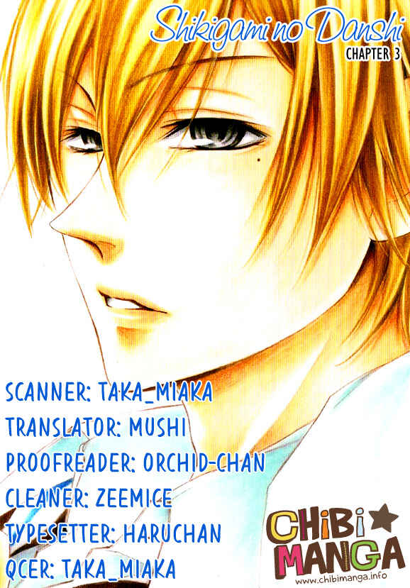 Page 1 Chapter 3 Shikigami Danshi