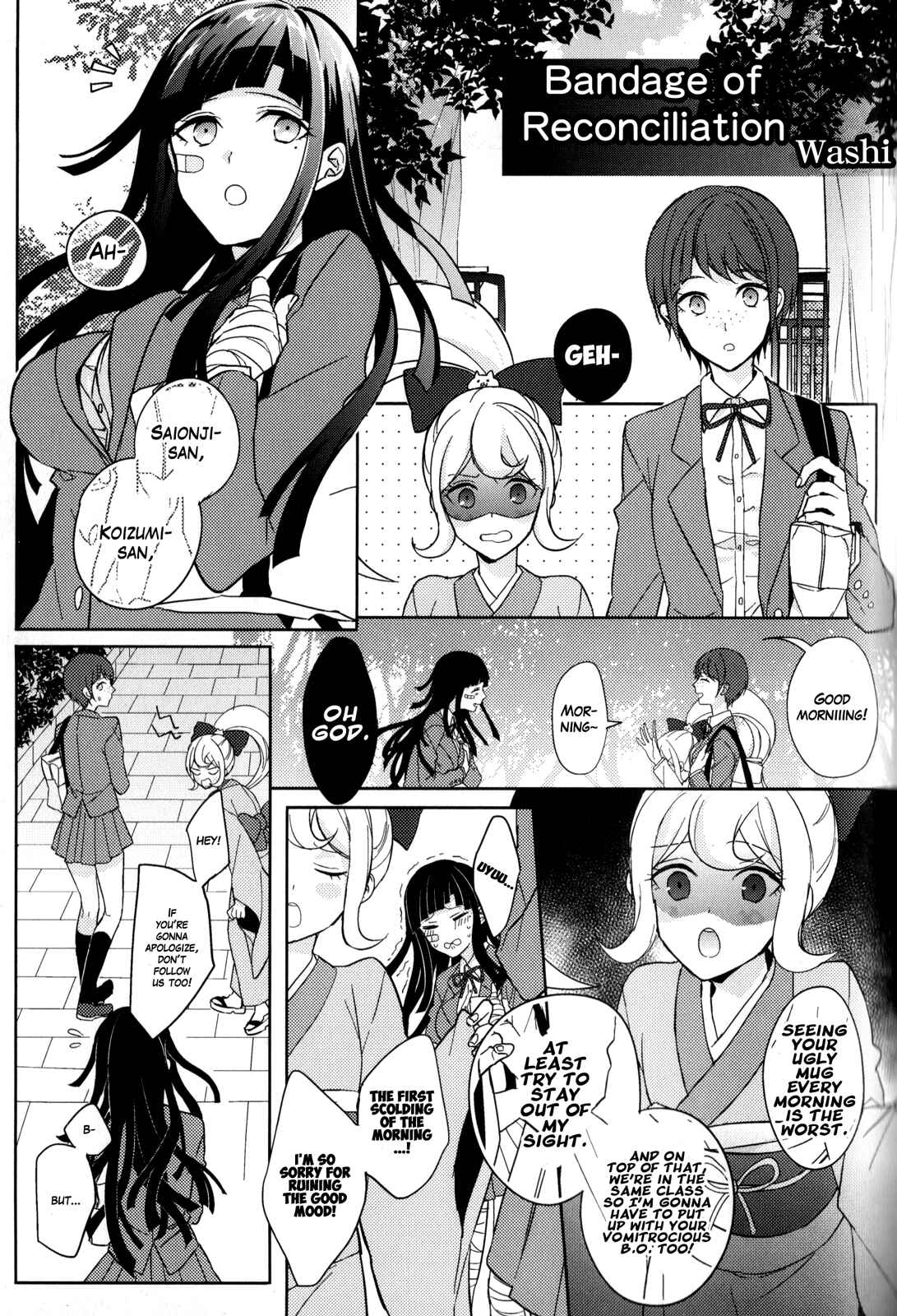 Page 1 Chapter 10 Danganronpa 3: The End of Hopes Peak Academy - Future Arc & Despair Arc Comic Anthology (DNA Media)