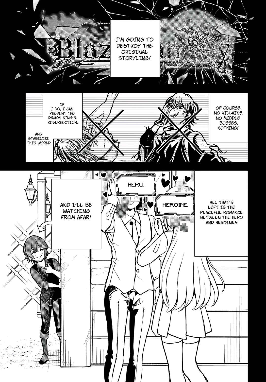 Page 38 Chapter 1 Magan no Akuyaku ni Tensei Shita no de Oshi Chara wo Mimamoru Mob wo Mezashimasu