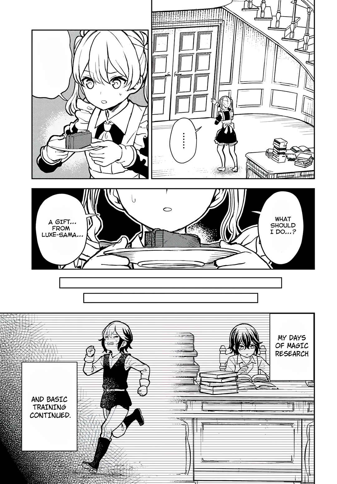 Page 7 Chapter 2.2 Magan no Akuyaku ni Tensei Shita no de Oshi Chara wo Mimamoru Mob wo Mezashimasu