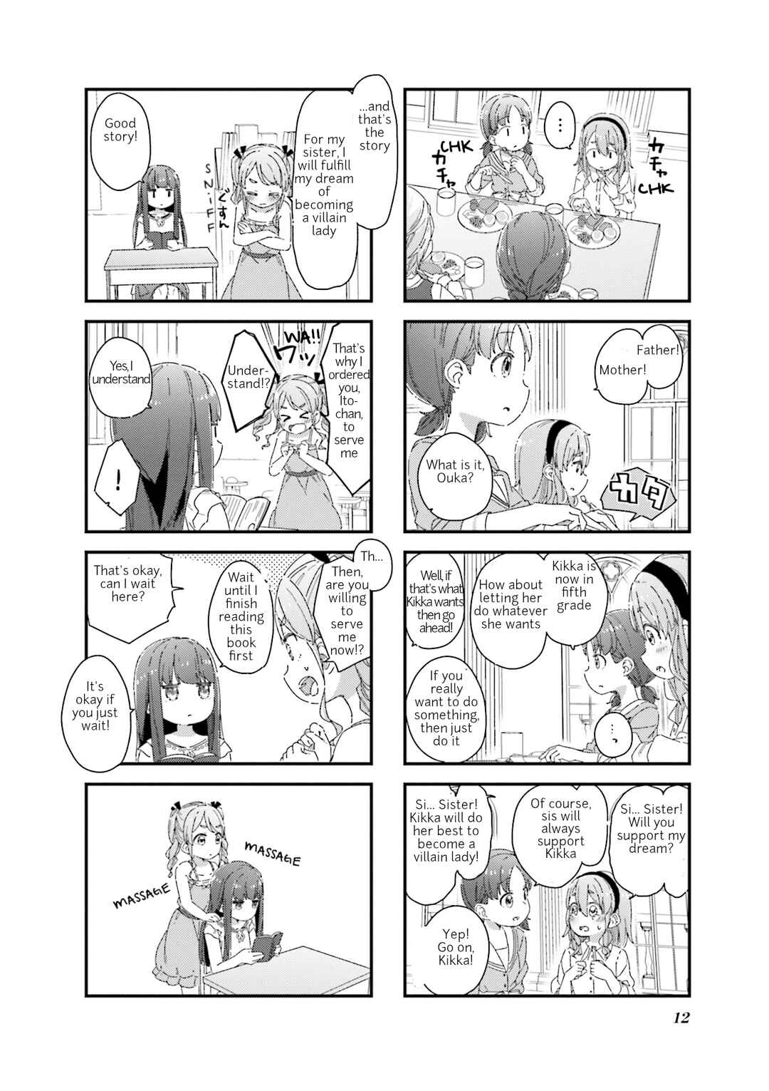 Page 13 Chapter 1 Kikka-chan wa Akuyaku Reijou ni Naritai!