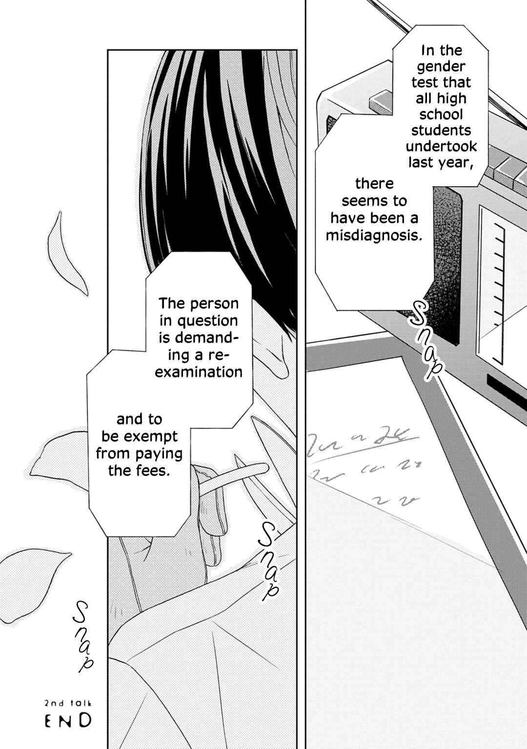 Page 32 Chapter 2 Kimi to Unmei ni Tsuite no Hanashi ga Shitai
