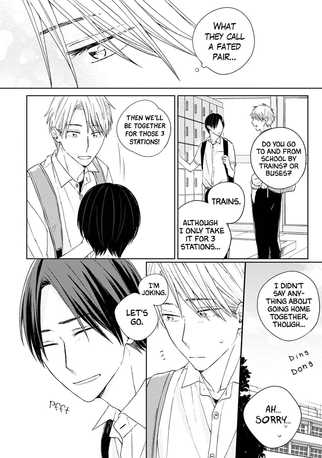 Page 10 Chapter 4 Kimi to Unmei ni Tsuite no Hanashi ga Shitai