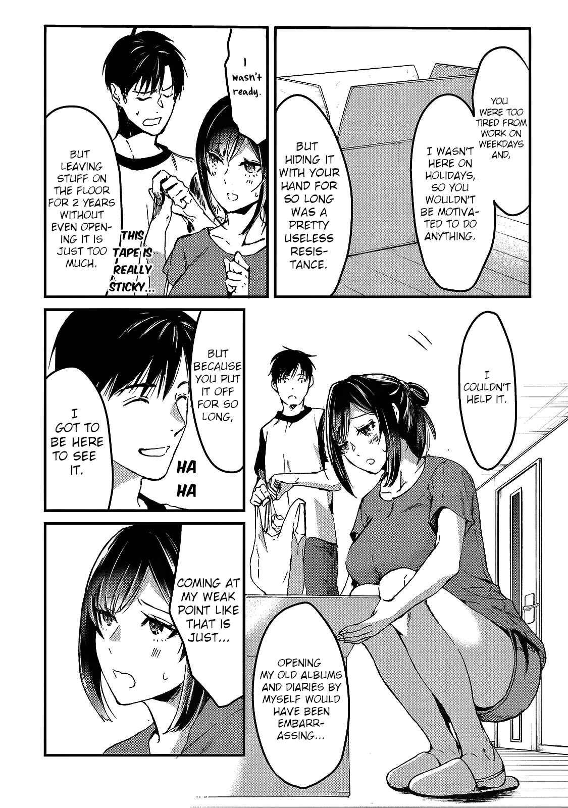 Page 4 Chapter 6 Tsuki 50-man Moratte mo Ikigai no nai Tonari no Onee-san ni 30-man de Yatowarete Okaeri tte Iu Oshigoto ga Tanoshii