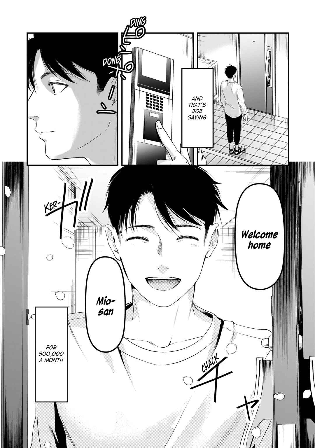 Page 36 Chapter 30 Tsuki 50-man Moratte mo Ikigai no nai Tonari no Onee-san ni 30-man de Yatowarete Okaeri tte Iu Oshigoto ga Tanoshii