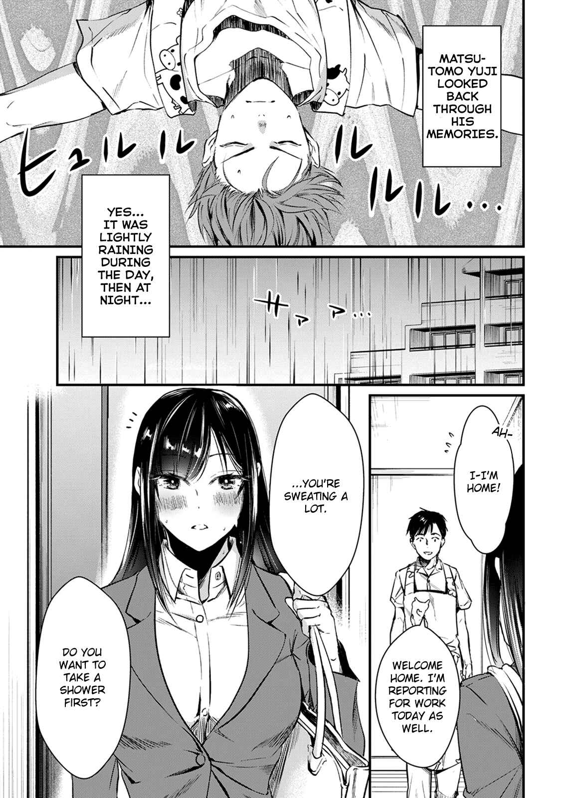 Page 3 Chapter 4 Tsuki 50-man Moratte mo Ikigai no nai Tonari no Onee-san ni 30-man de Yatowarete Okaeri tte Iu Oshigoto ga Tanoshii