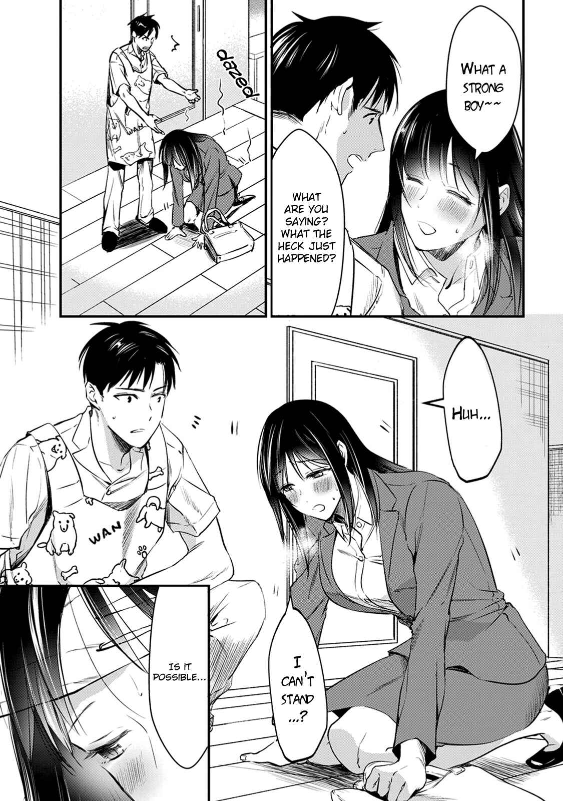 Page 5 Chapter 4 Tsuki 50-man Moratte mo Ikigai no nai Tonari no Onee-san ni 30-man de Yatowarete Okaeri tte Iu Oshigoto ga Tanoshii