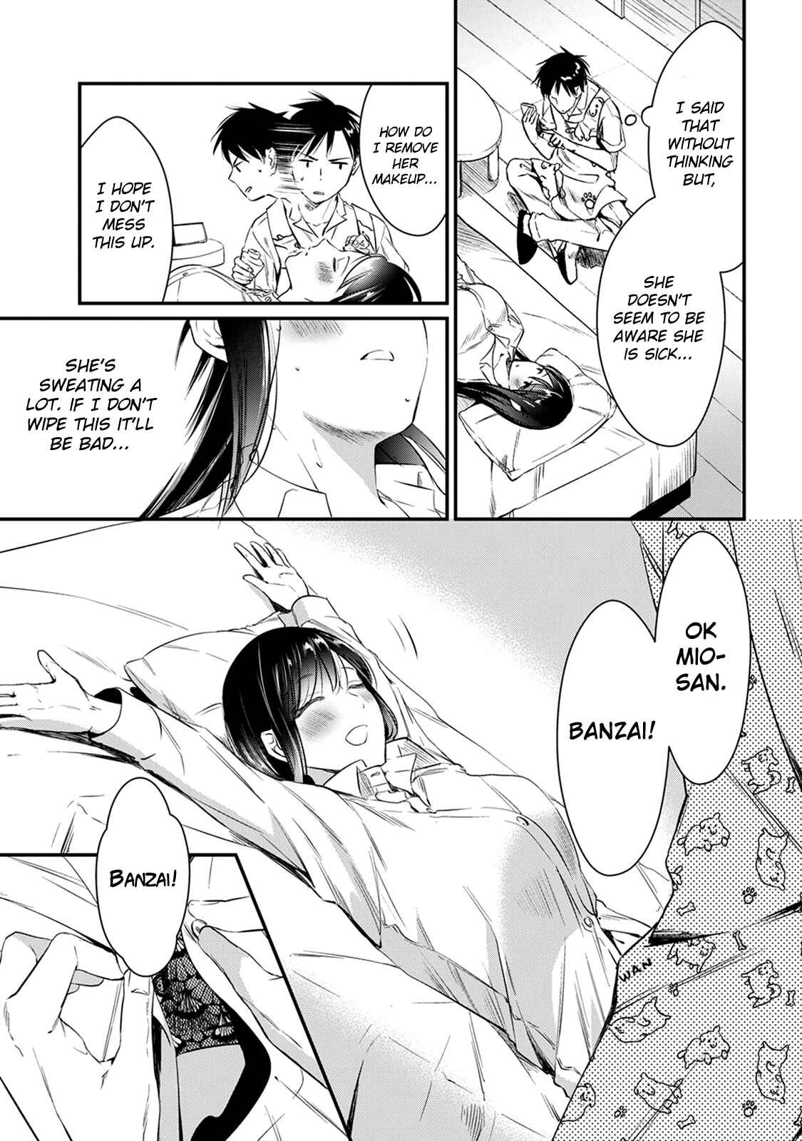 Page 9 Chapter 4 Tsuki 50-man Moratte mo Ikigai no nai Tonari no Onee-san ni 30-man de Yatowarete Okaeri tte Iu Oshigoto ga Tanoshii