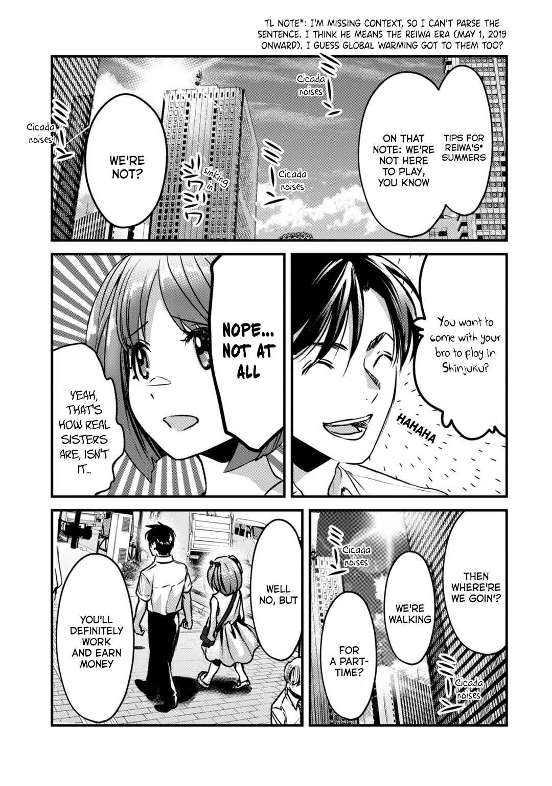 Page 18 Chapter 18 Tsuki 50-man Moratte mo Ikigai no nai Tonari no Onee-san ni 30-man de Yatowarete Okaeri tte Iu Oshigoto ga Tanoshii