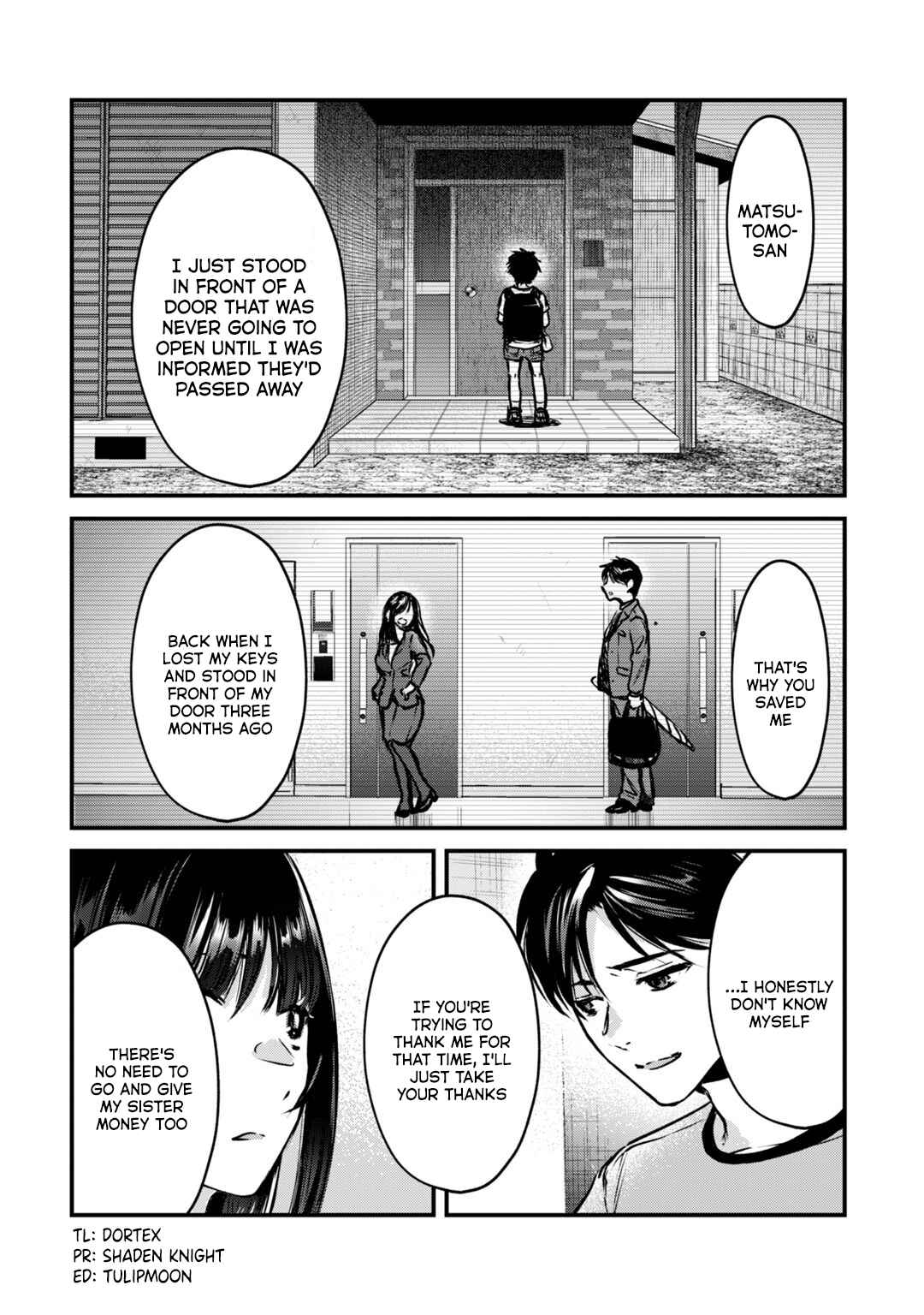 Page 5 Chapter 18 Tsuki 50-man Moratte mo Ikigai no nai Tonari no Onee-san ni 30-man de Yatowarete Okaeri tte Iu Oshigoto ga Tanoshii