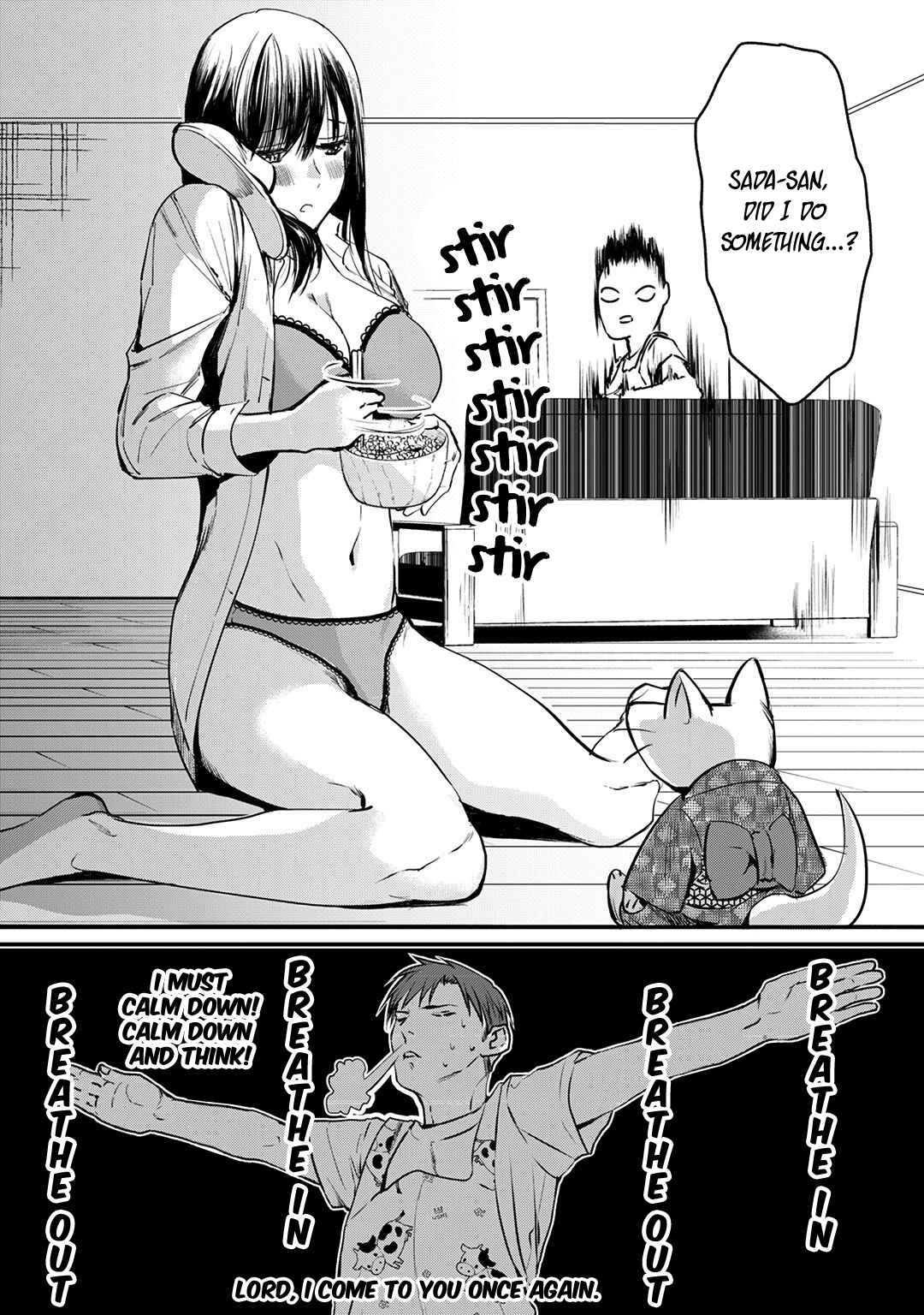 Page 22 Chapter 5 Tsuki 50-man Moratte mo Ikigai no nai Tonari no Onee-san ni 30-man de Yatowarete Okaeri tte Iu Oshigoto ga Tanoshii