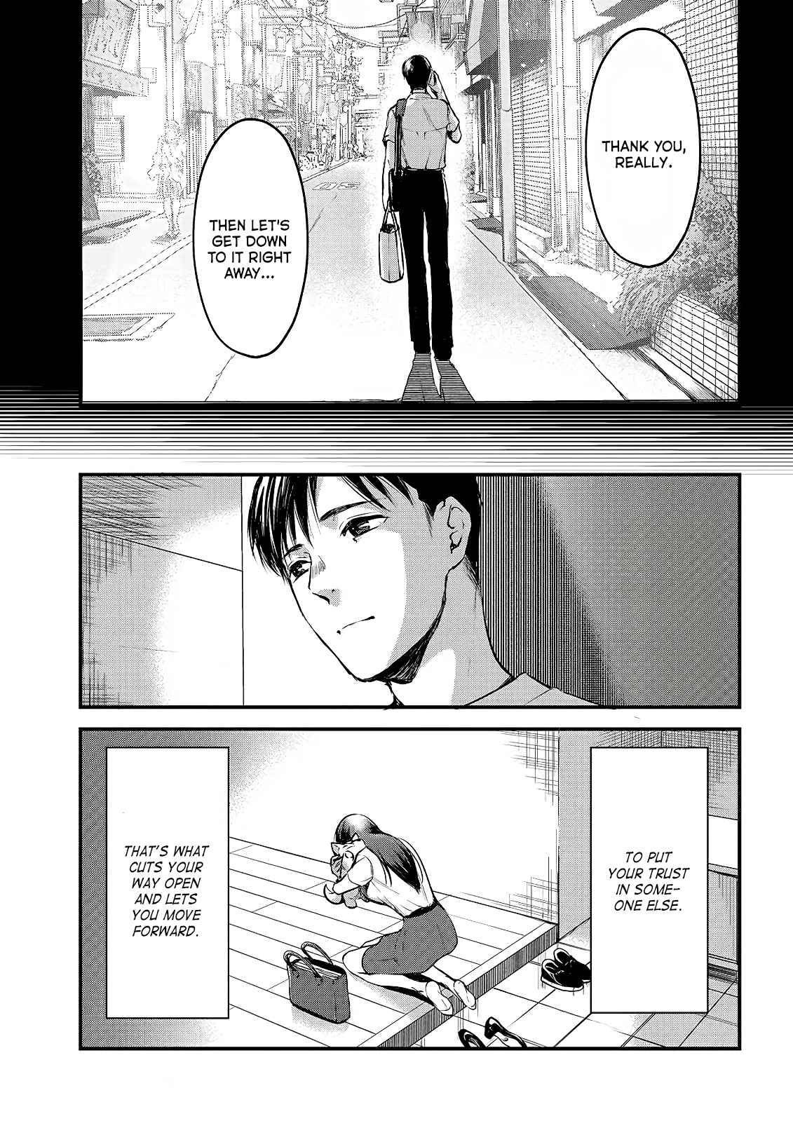 Page 22 Chapter 11 Tsuki 50-man Moratte mo Ikigai no nai Tonari no Onee-san ni 30-man de Yatowarete Okaeri tte Iu Oshigoto ga Tanoshii