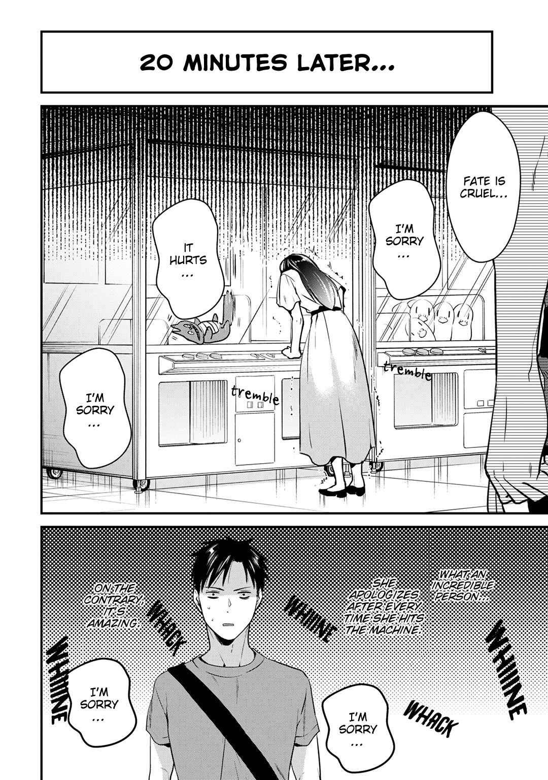 Page 18 Chapter 3 Tsuki 50-man Moratte mo Ikigai no nai Tonari no Onee-san ni 30-man de Yatowarete Okaeri tte Iu Oshigoto ga Tanoshii