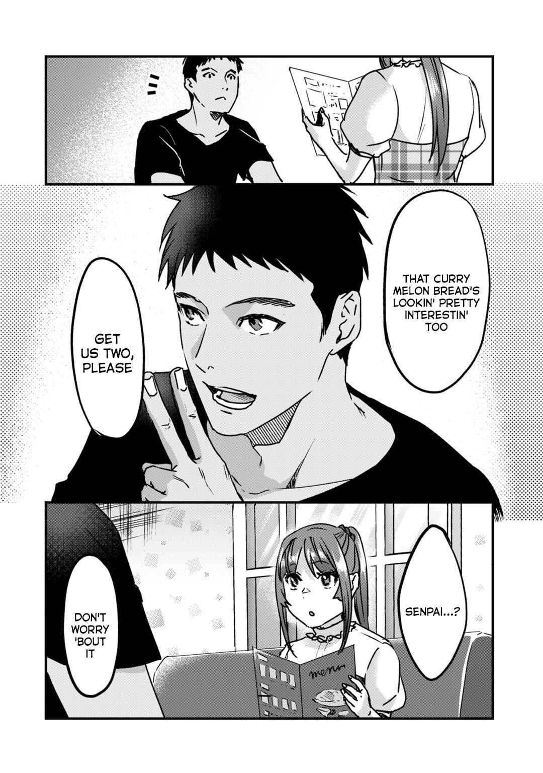 Page 6 Chapter 20.5 Tsuki 50-man Moratte mo Ikigai no nai Tonari no Onee-san ni 30-man de Yatowarete Okaeri tte Iu Oshigoto ga Tanoshii
