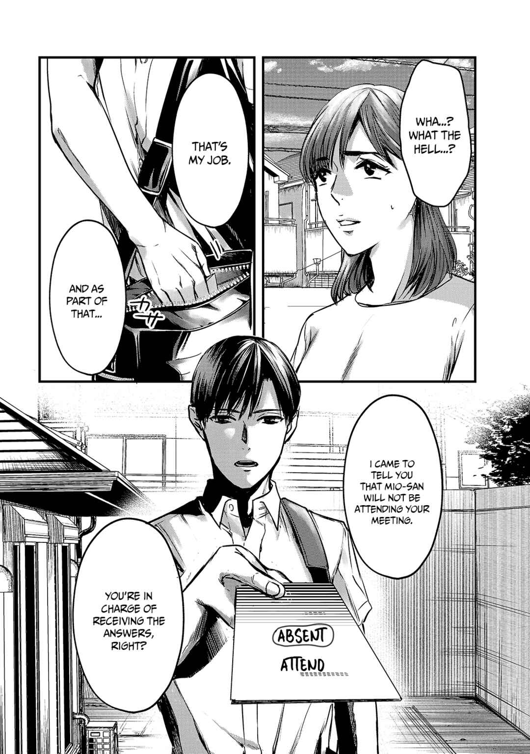Page 35 Chapter 10 Tsuki 50-man Moratte mo Ikigai no nai Tonari no Onee-san ni 30-man de Yatowarete Okaeri tte Iu Oshigoto ga Tanoshii