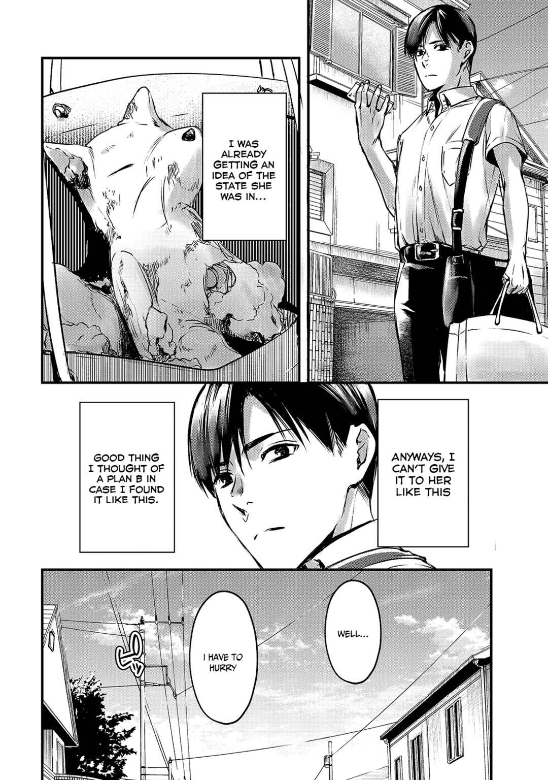 Page 37 Chapter 10 Tsuki 50-man Moratte mo Ikigai no nai Tonari no Onee-san ni 30-man de Yatowarete Okaeri tte Iu Oshigoto ga Tanoshii