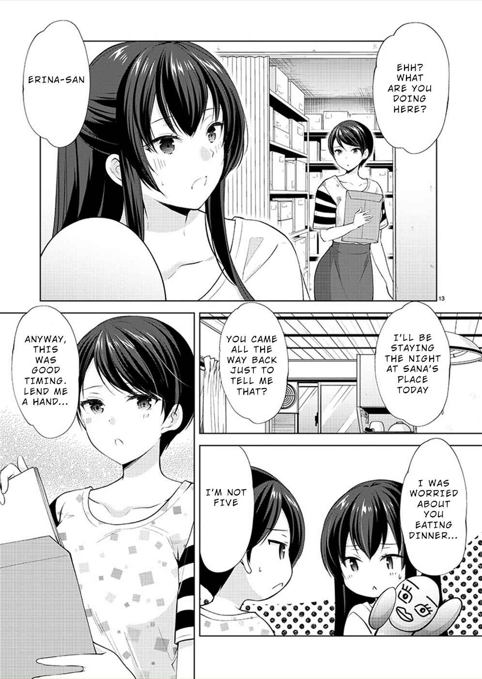 Page 13 Chapter 34 Yuutousei to Himitsu no Oshigoto